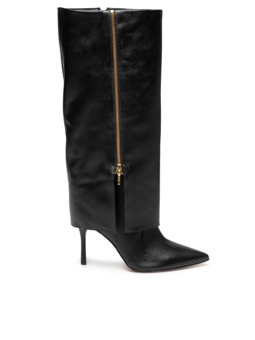 Bota Feminina Cano Alto Haras Capri – Preto