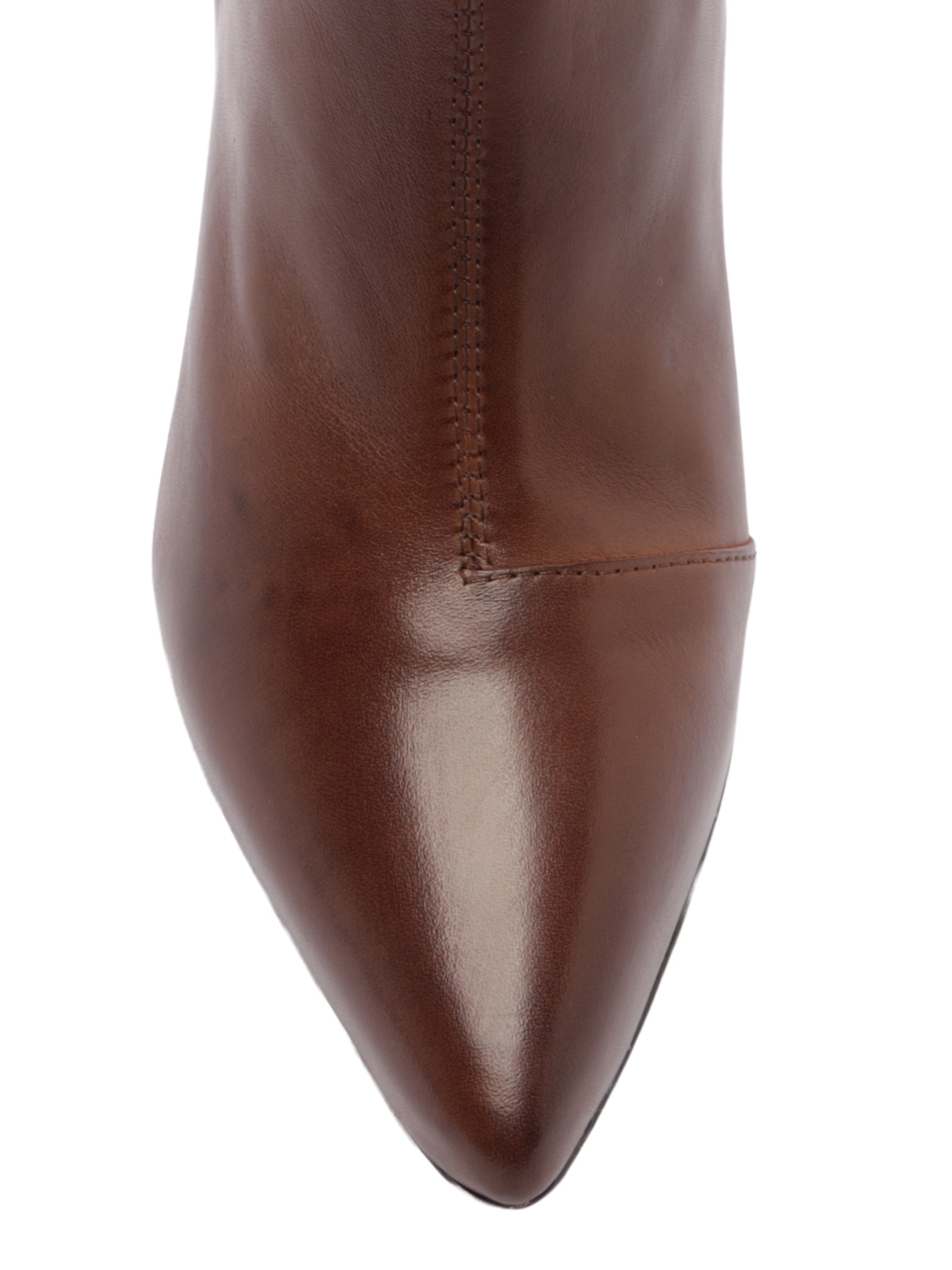 Bota Feminina Cano Curto Marrom Arezzo