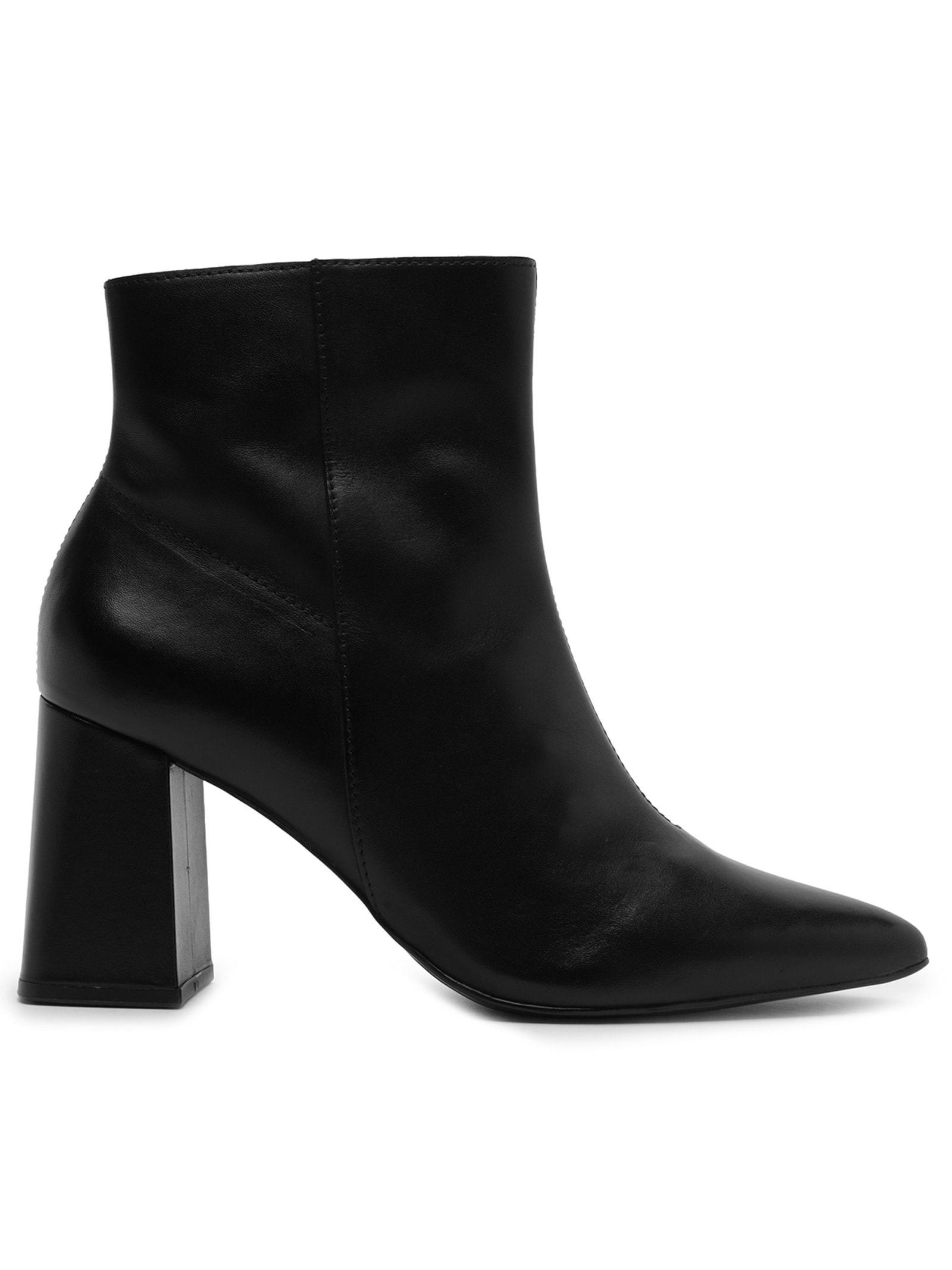 Bota Feminina Cano Curto Preto Arezzo