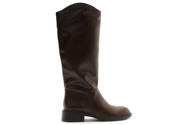 Bota Feminina Cano Longo - Marrom