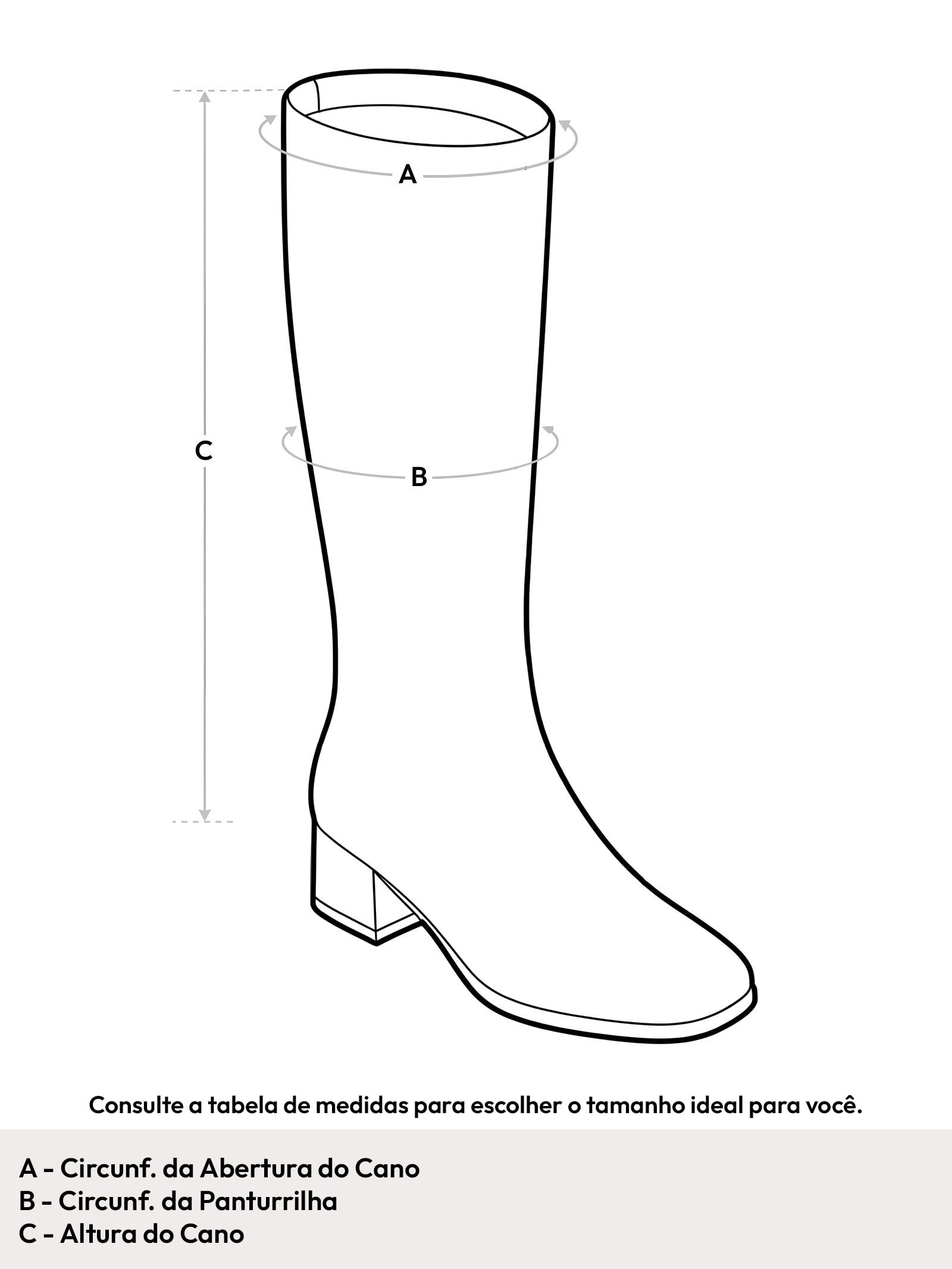 Bota Feminina Cano Longo Marrom Arezzo