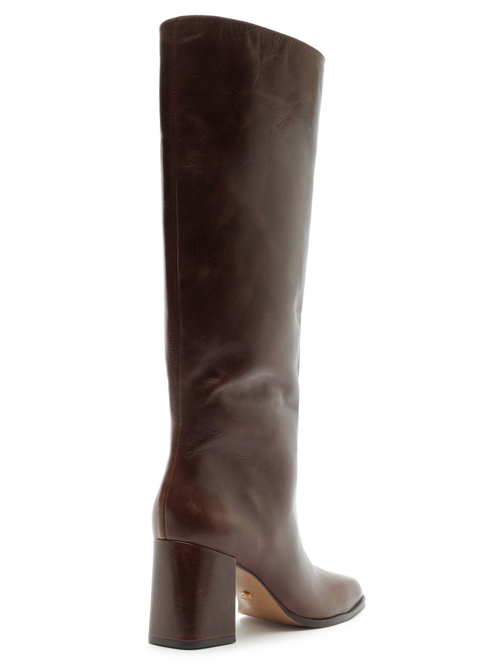 Bota Feminina Cano Longo Marrom Arezzo