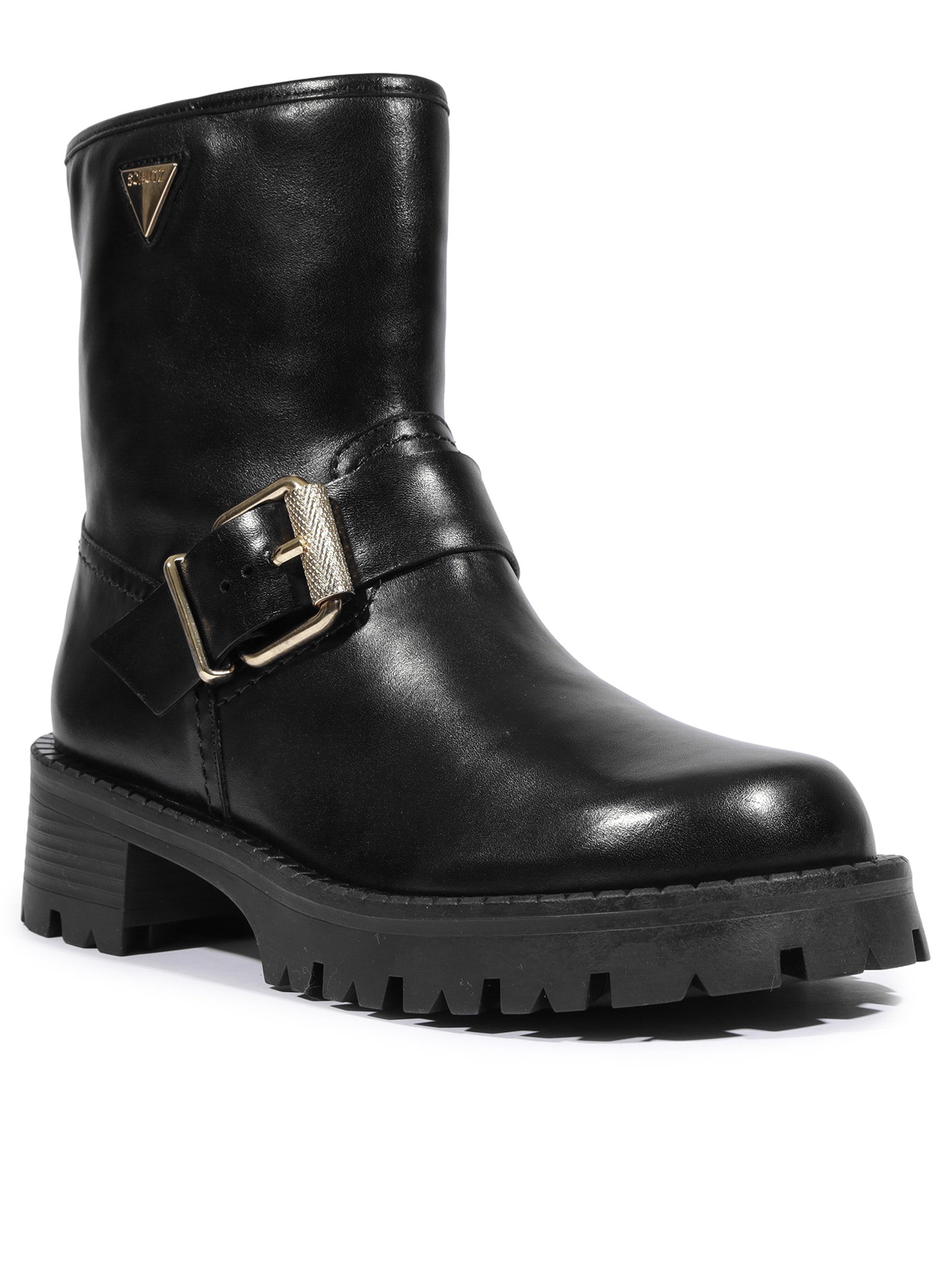Bota Feminina Cano Médio Preto Schutz