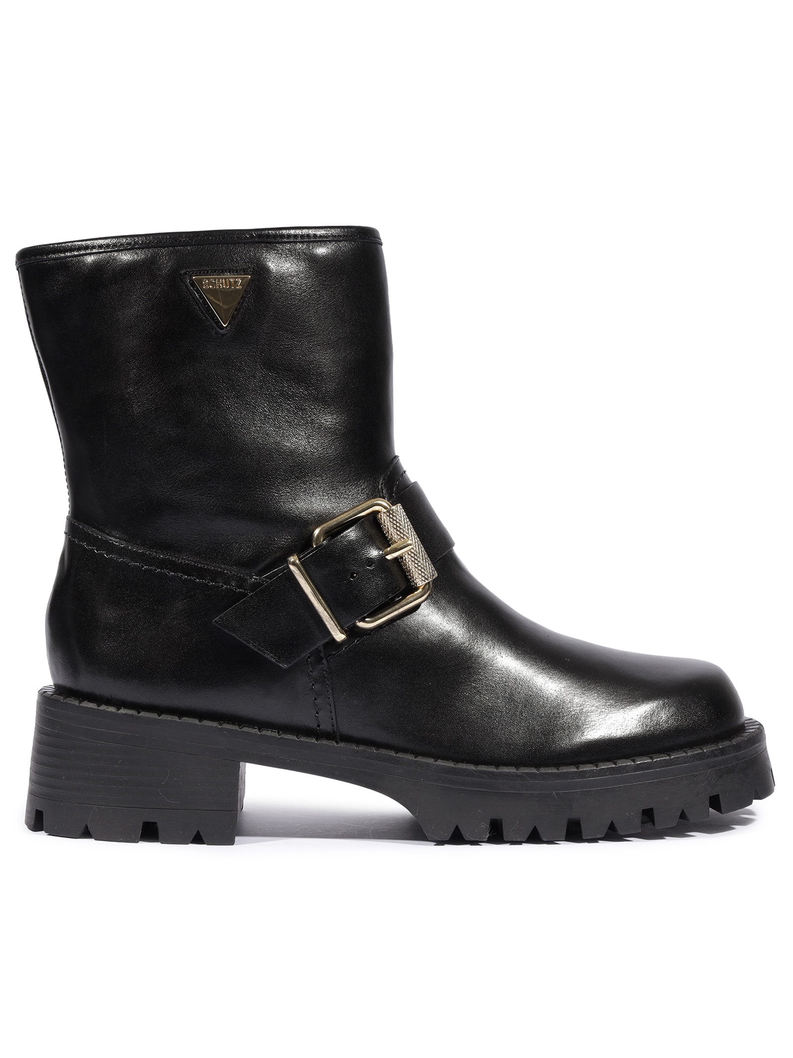 Bota Feminina Cano Médio Preto Schutz