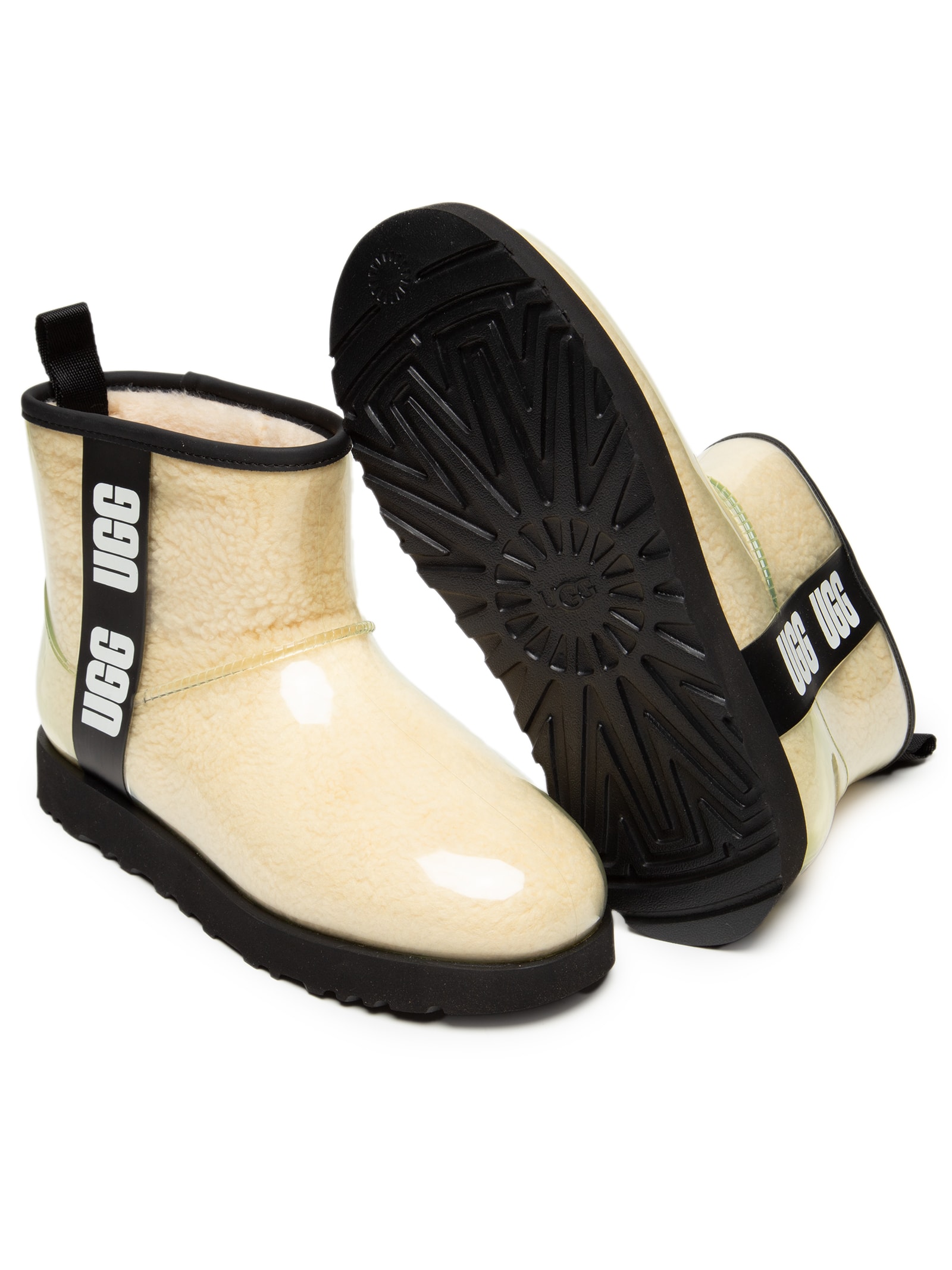 【美品】UGG CLASSIC CLEAR MINI アイボリー UGG（アグ） 【並行輸入】アグ ウィメンズ クラシック クリア ミニ