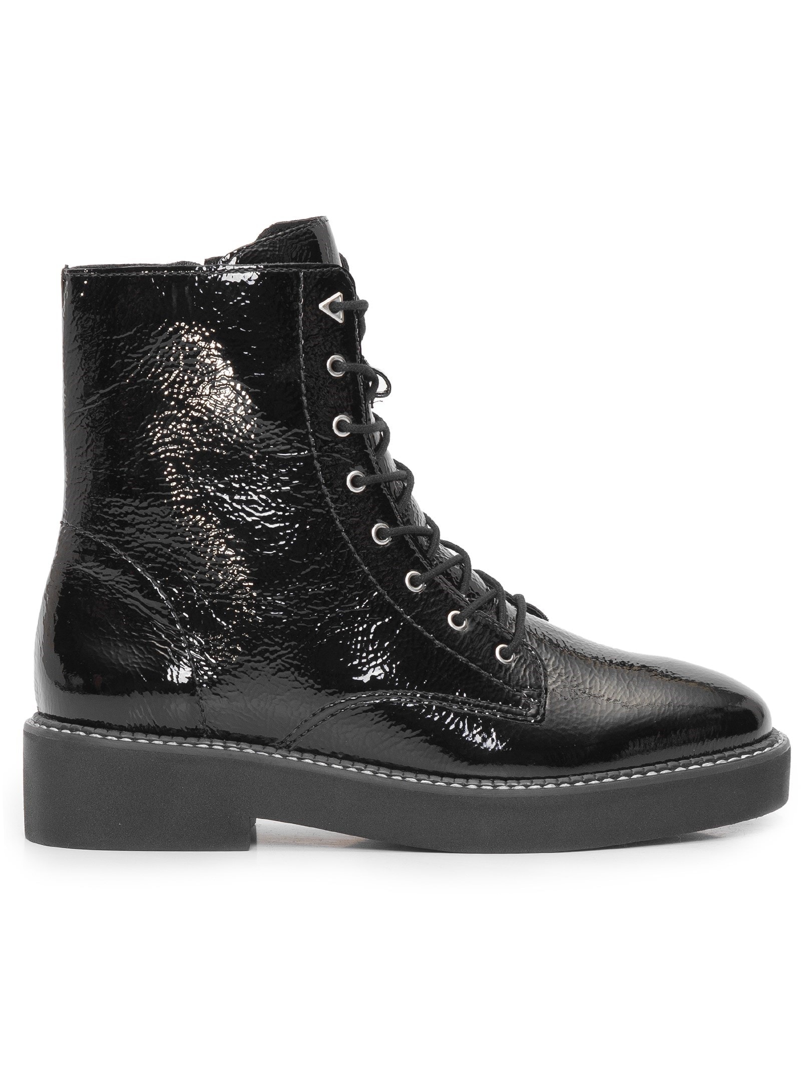 Bota Feminina Coturno Bel Knit Preto Schutz