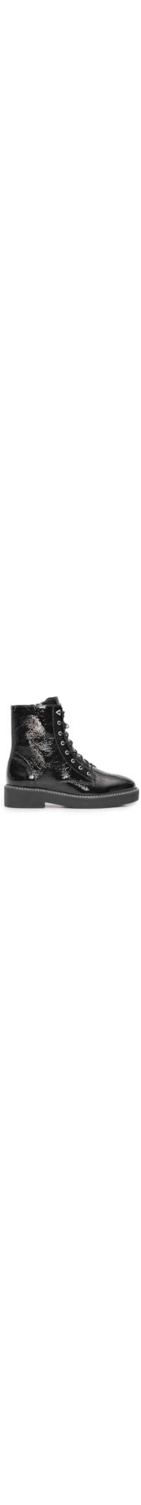 Bota Feminina Coturno Bel Knit - Preto