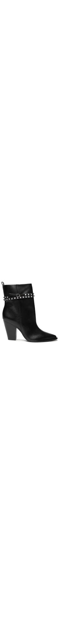 Bota Feminina Couro - Preto