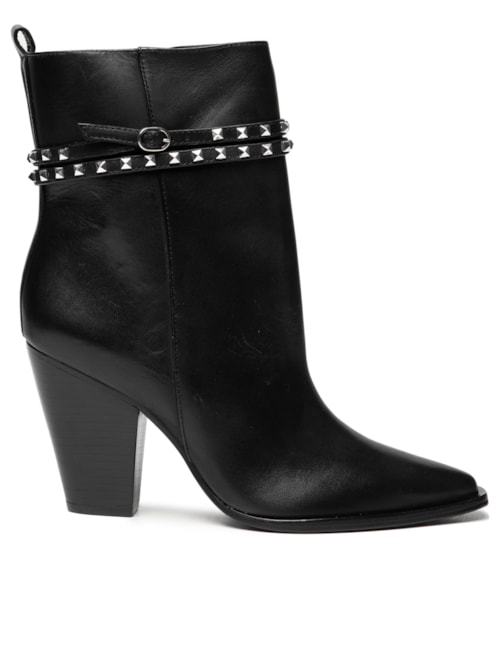 Bota Feminina Couro – Preto