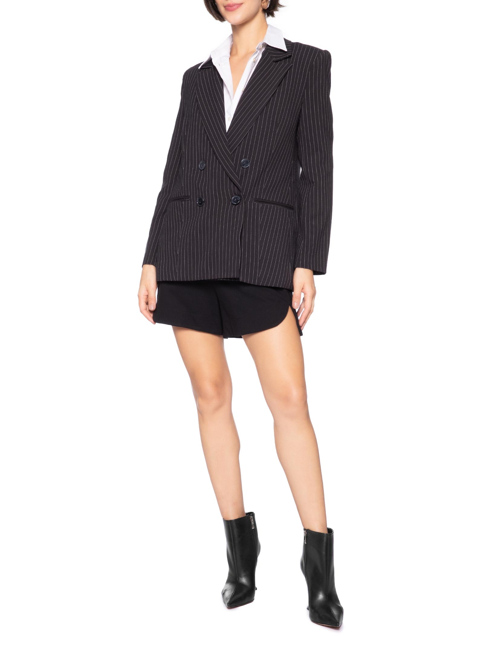 Bota Feminina Couro Salto Diferente Preto Carrano