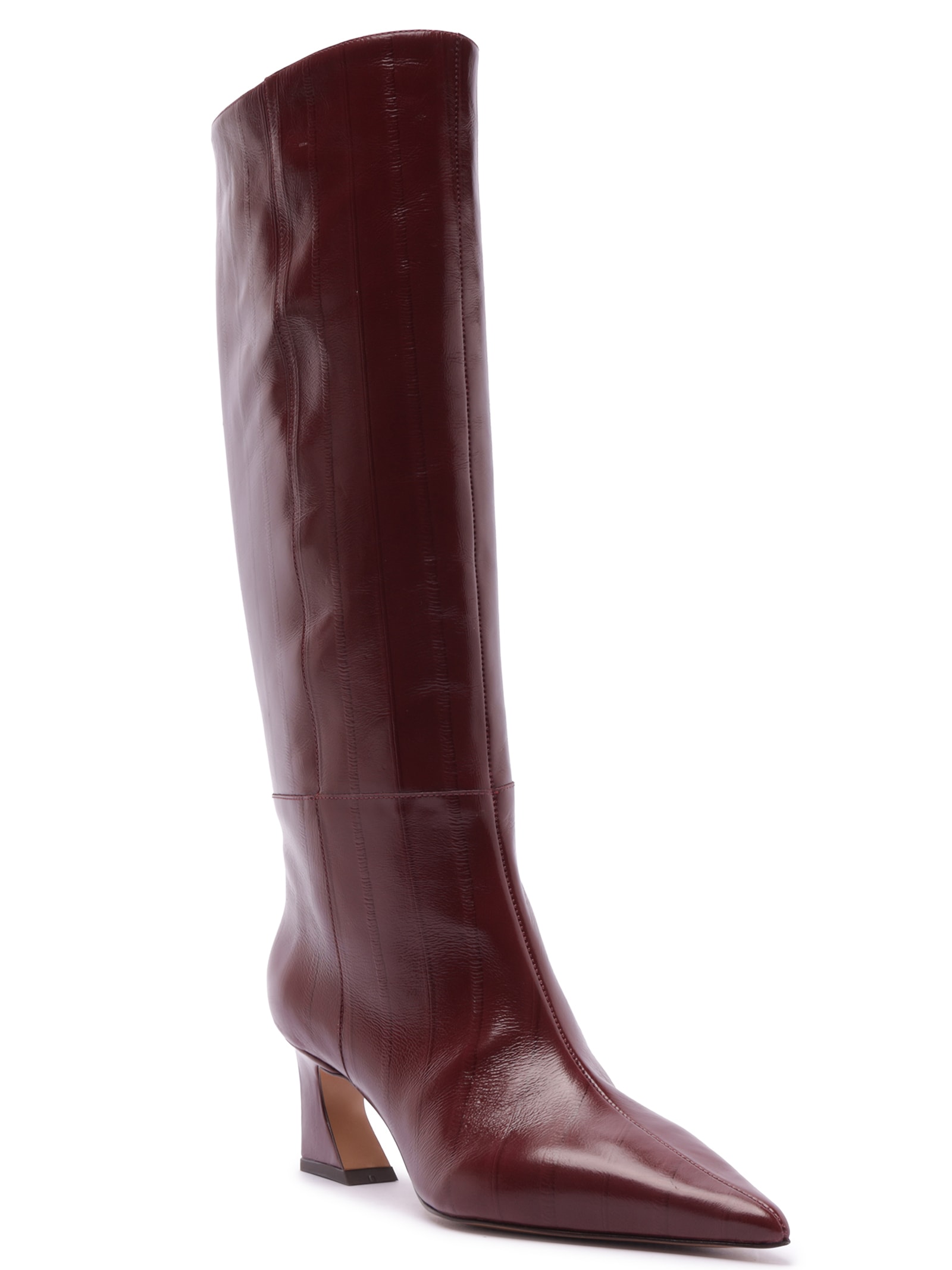 Bota Feminina Enguia Casein Vermelho Arezzo