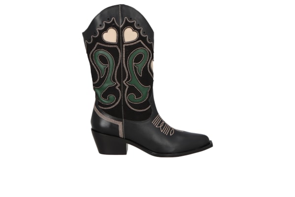 Bota Feminina Grease Monta - Preto