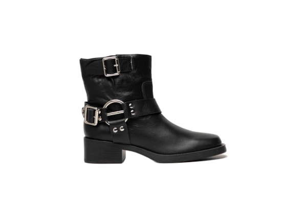 Bota Feminina Grease - Preto