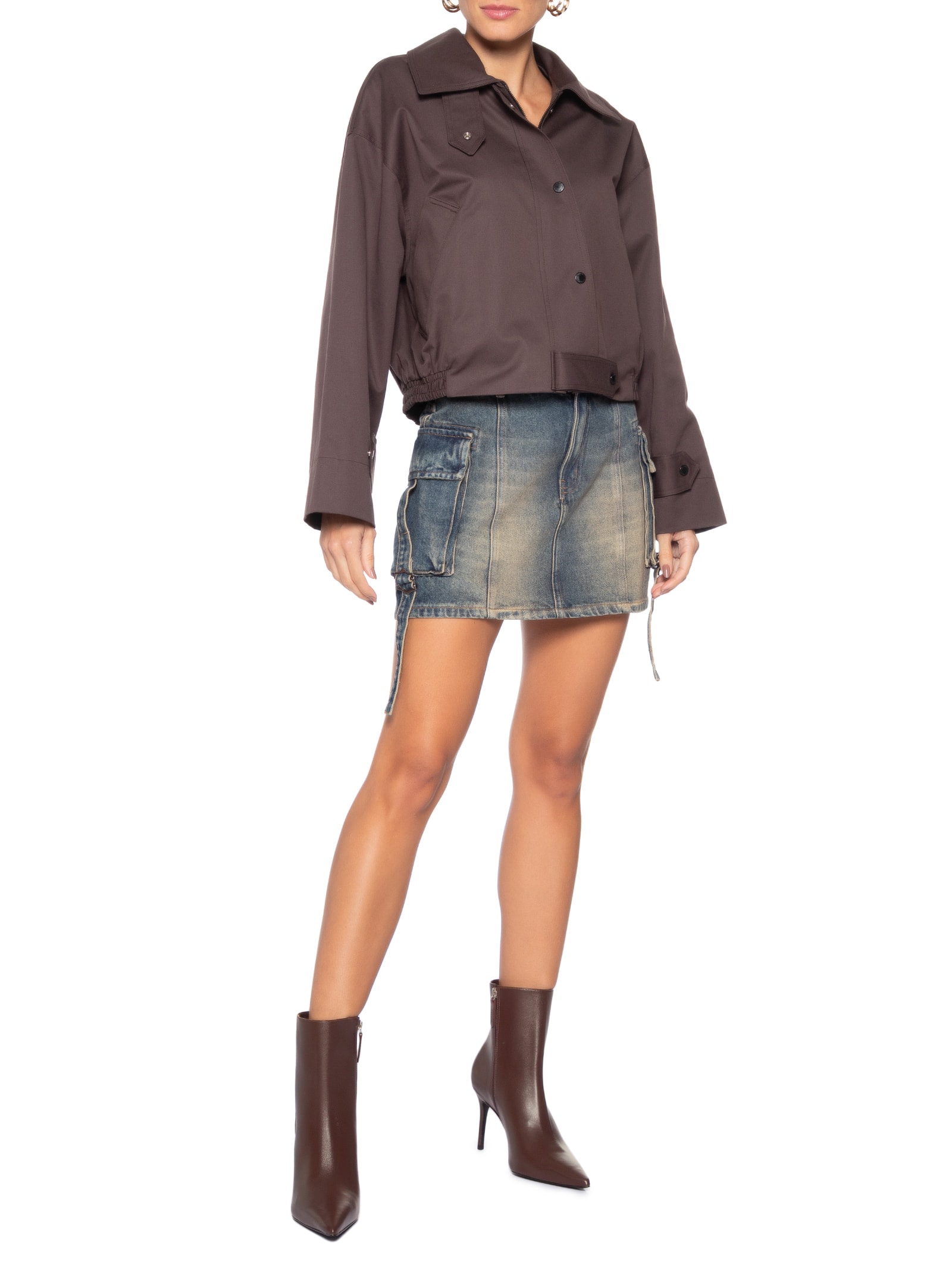 Bota Feminina Mikki Casual Marrom Schutz