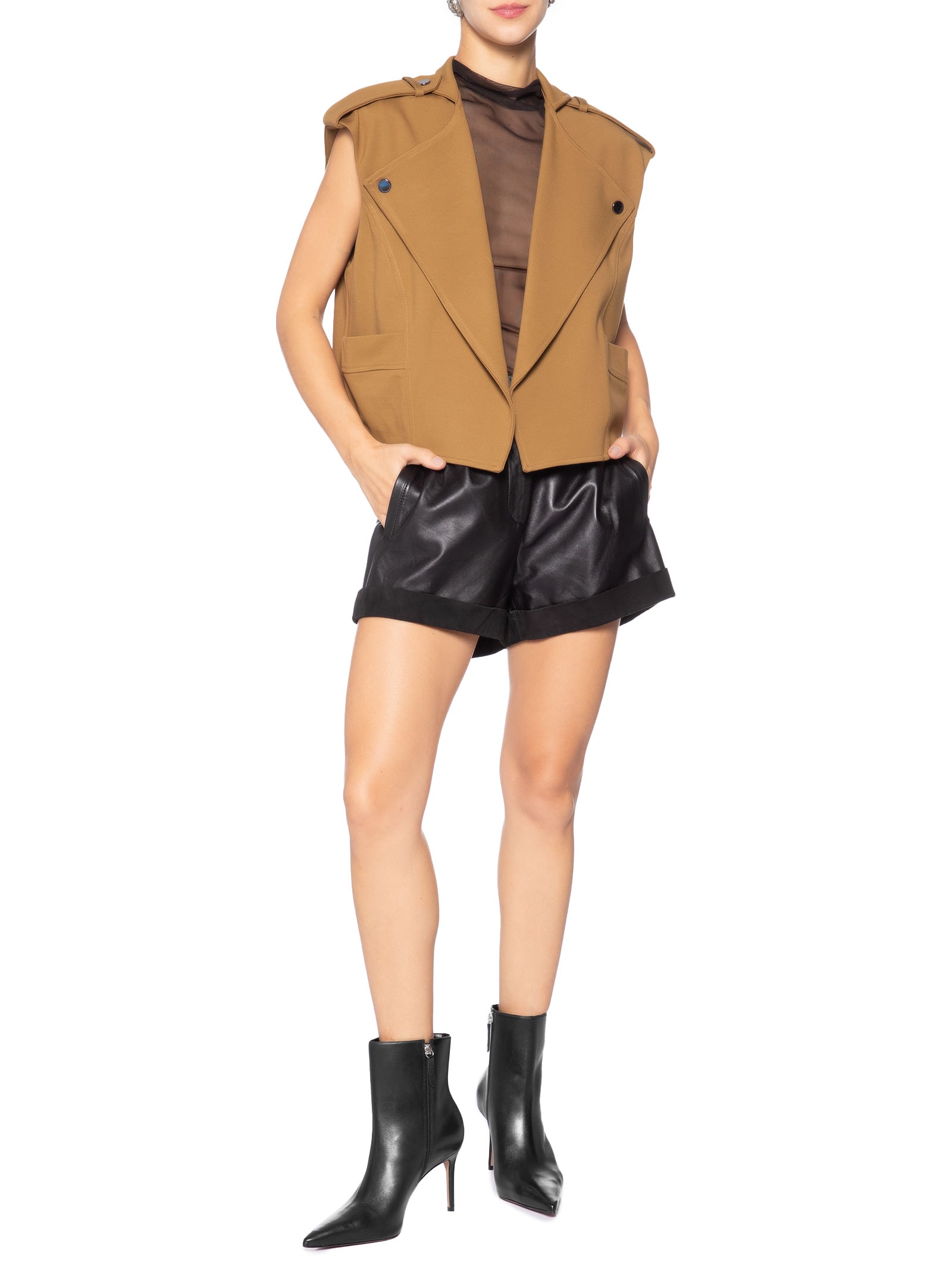 Bota Feminina Mikki Casual Preto Schutz