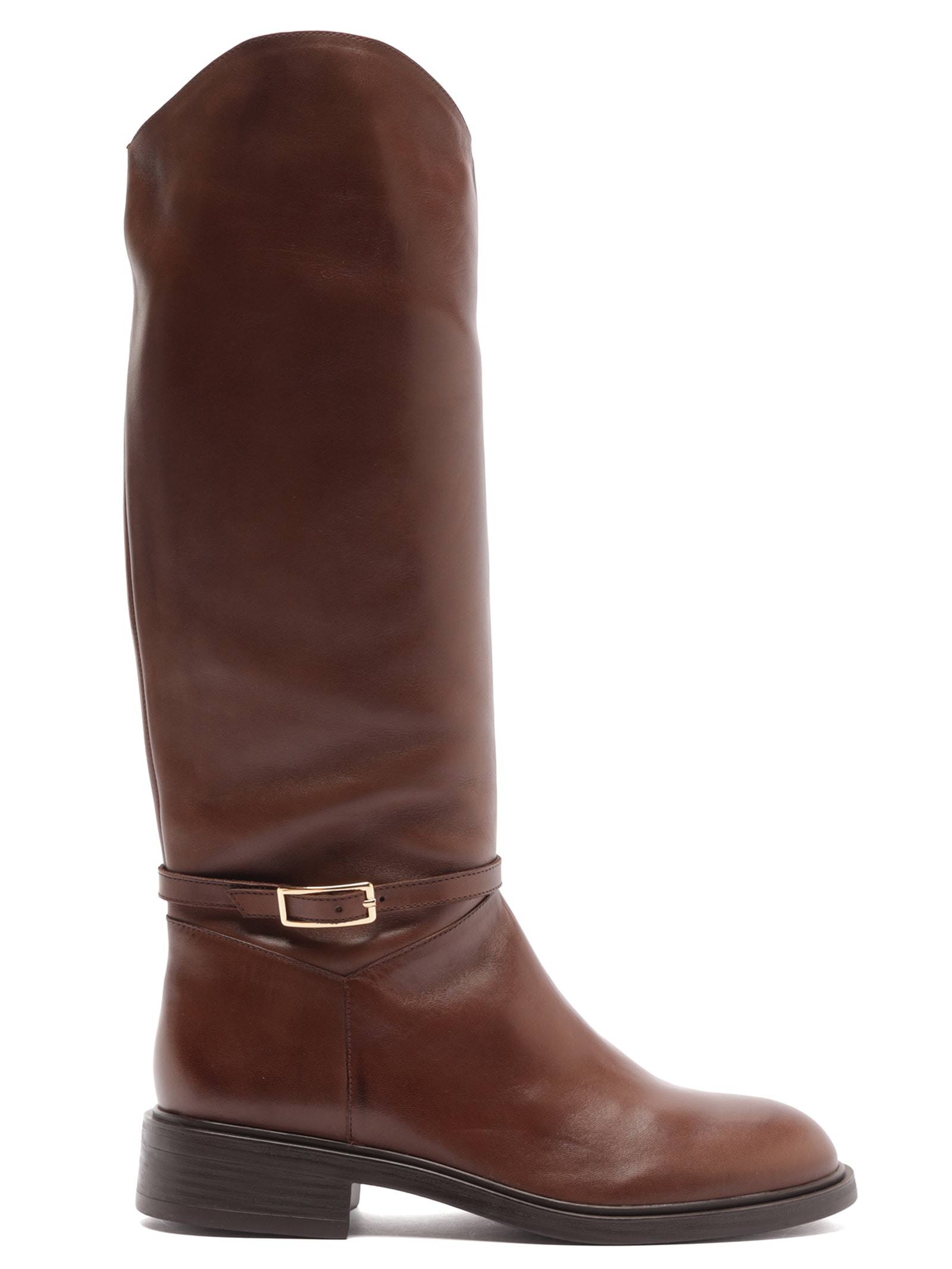 Bota Feminina Montaria Marrom Arezzo