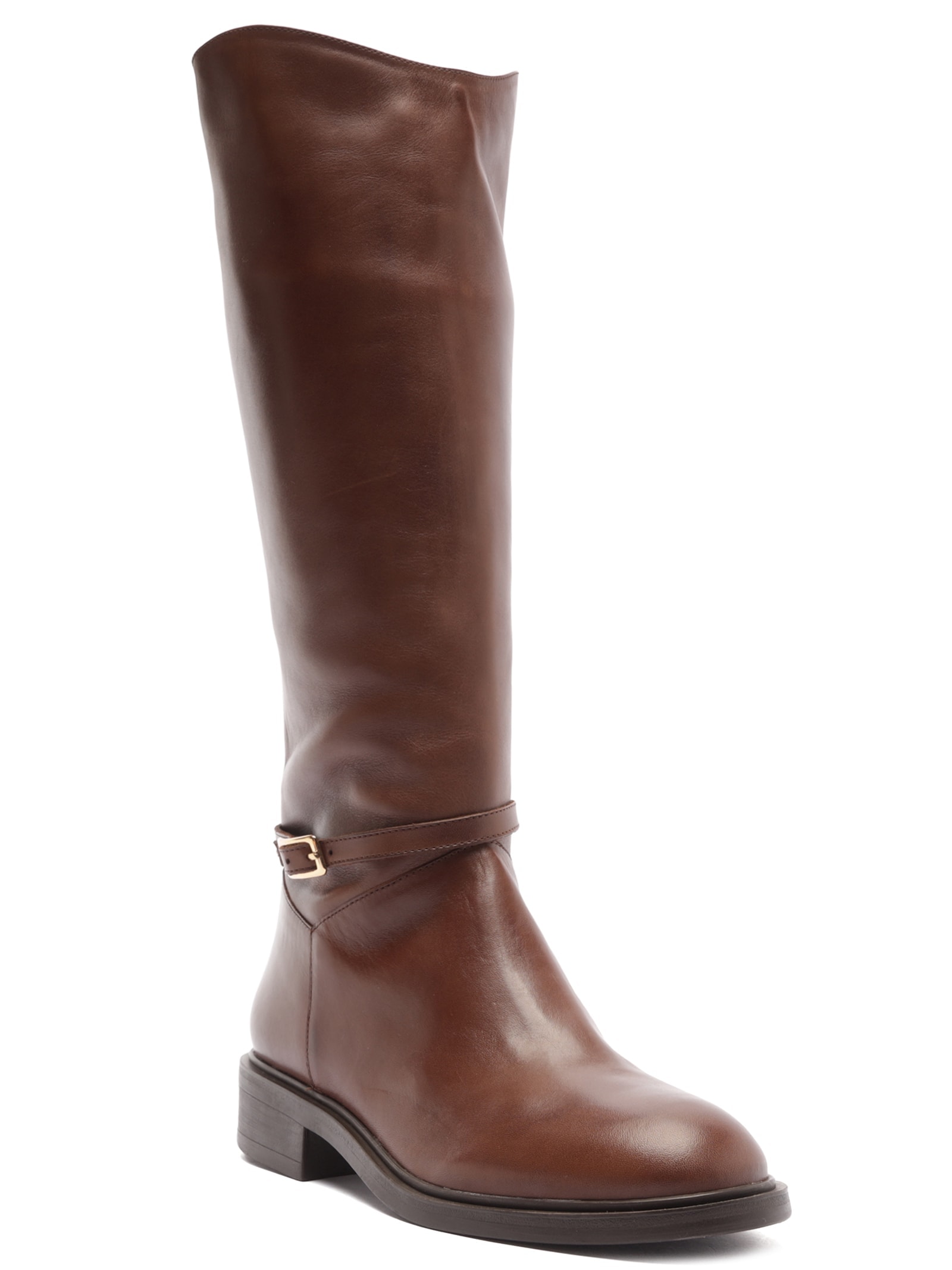 Bota Feminina Montaria Marrom Arezzo