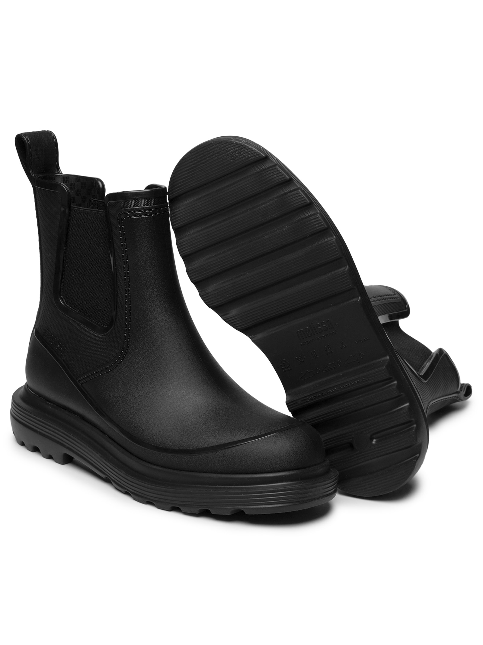 Bota Feminina Noir Boot Ad Preto Melissa