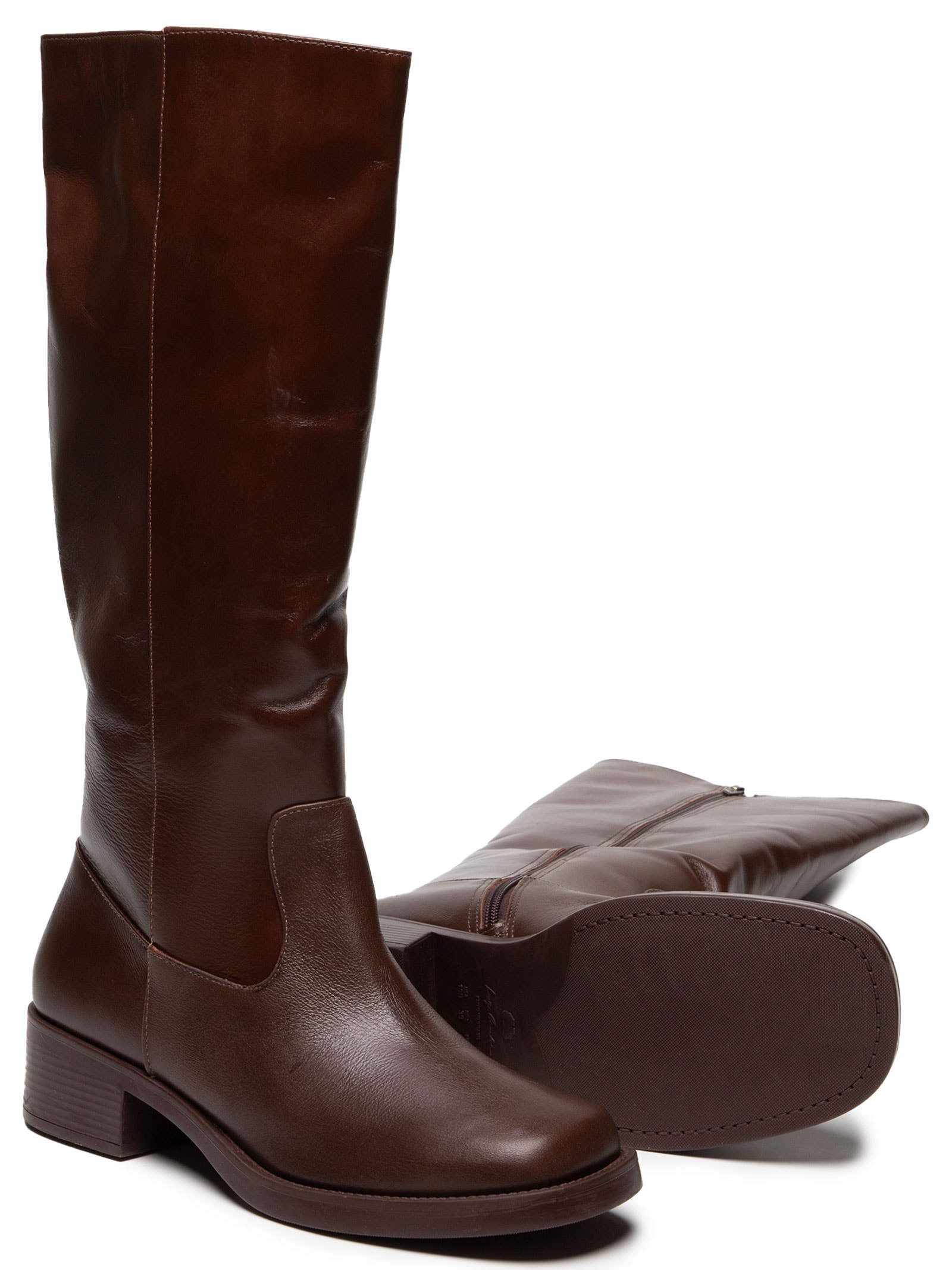 Bota Feminina Nozes Colina Marrom Luiza Barcelos