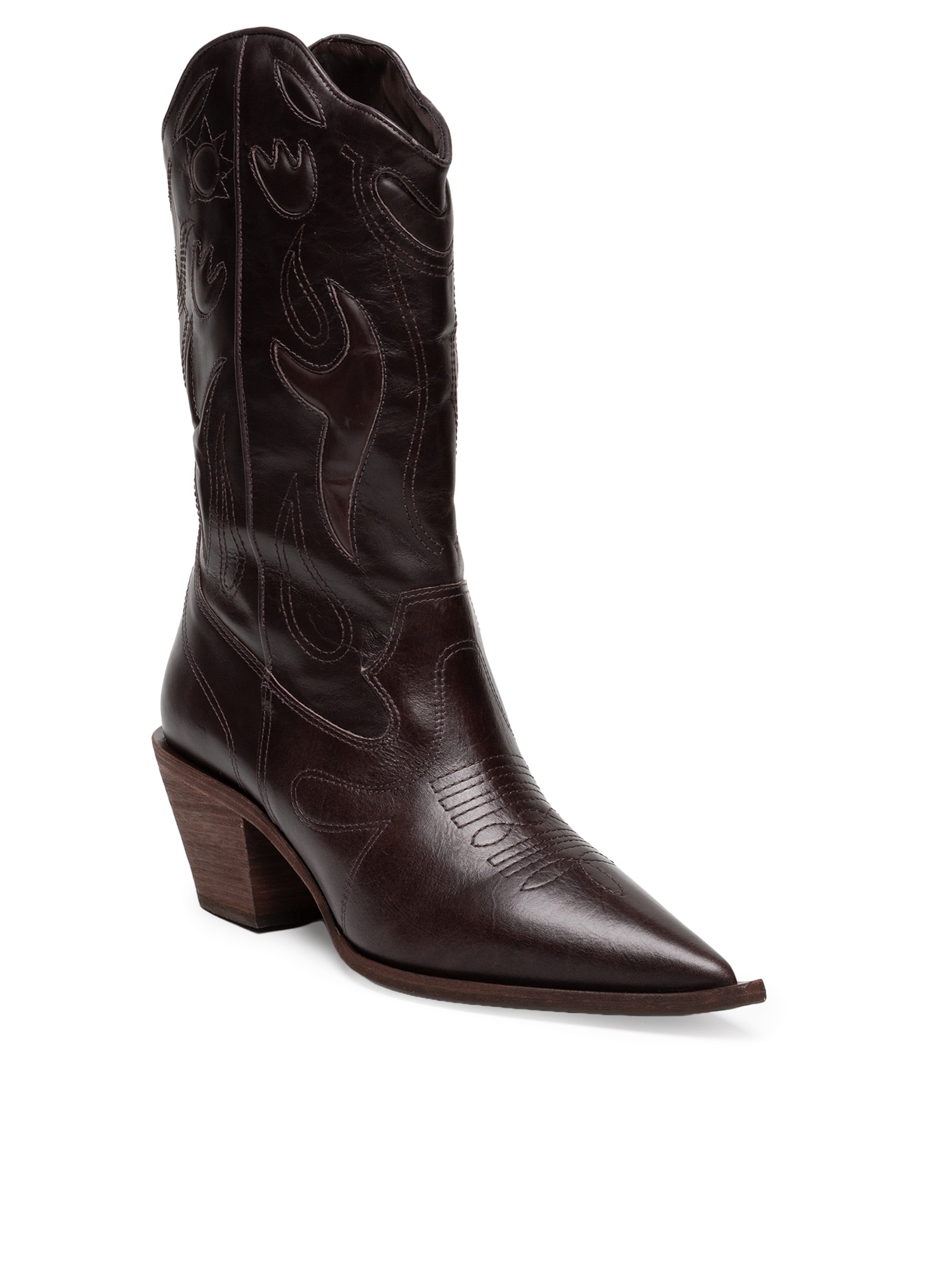 Bota Feminina Ohio Marrom Vicenza