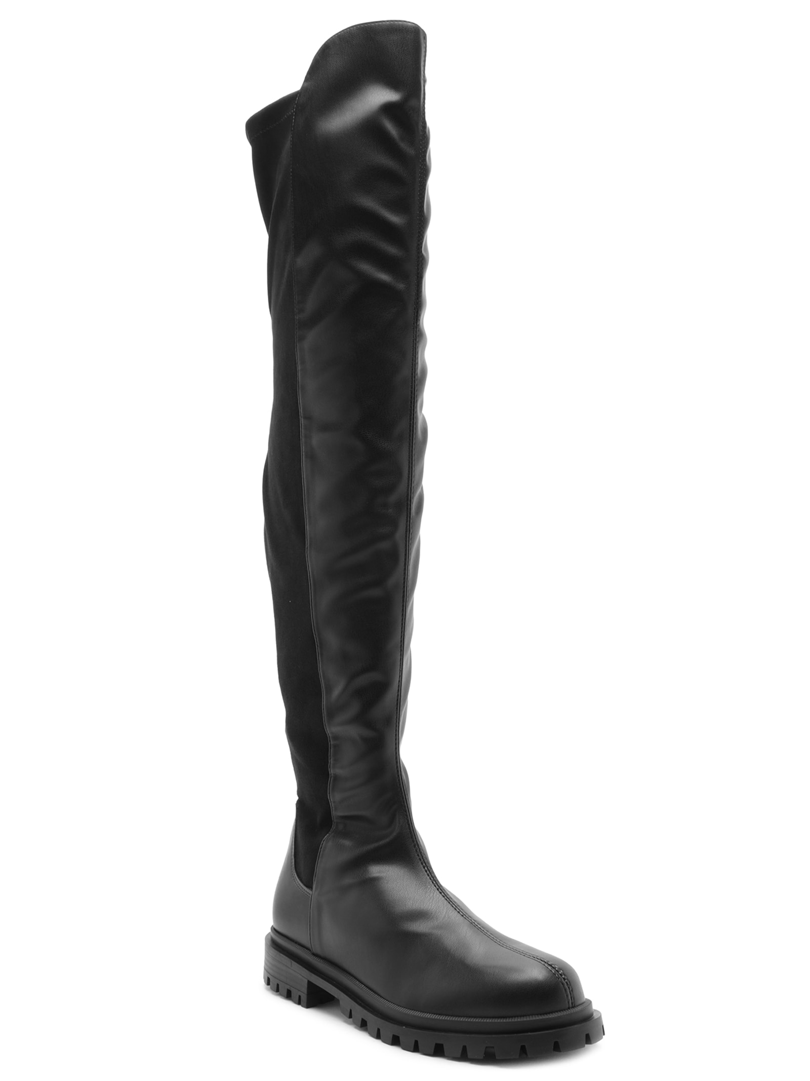 Bota Feminina Over The Knee Ecoflex Preto Arezzo
