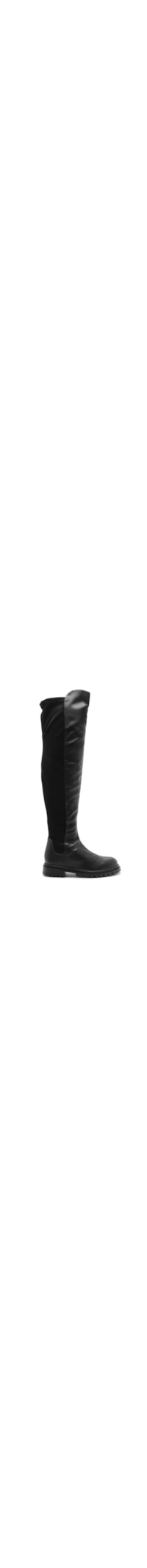 Bota Feminina Over The Knee Ecoflex - Preto