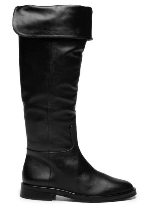 Bota Feminina Over The Knee Haras – Preto