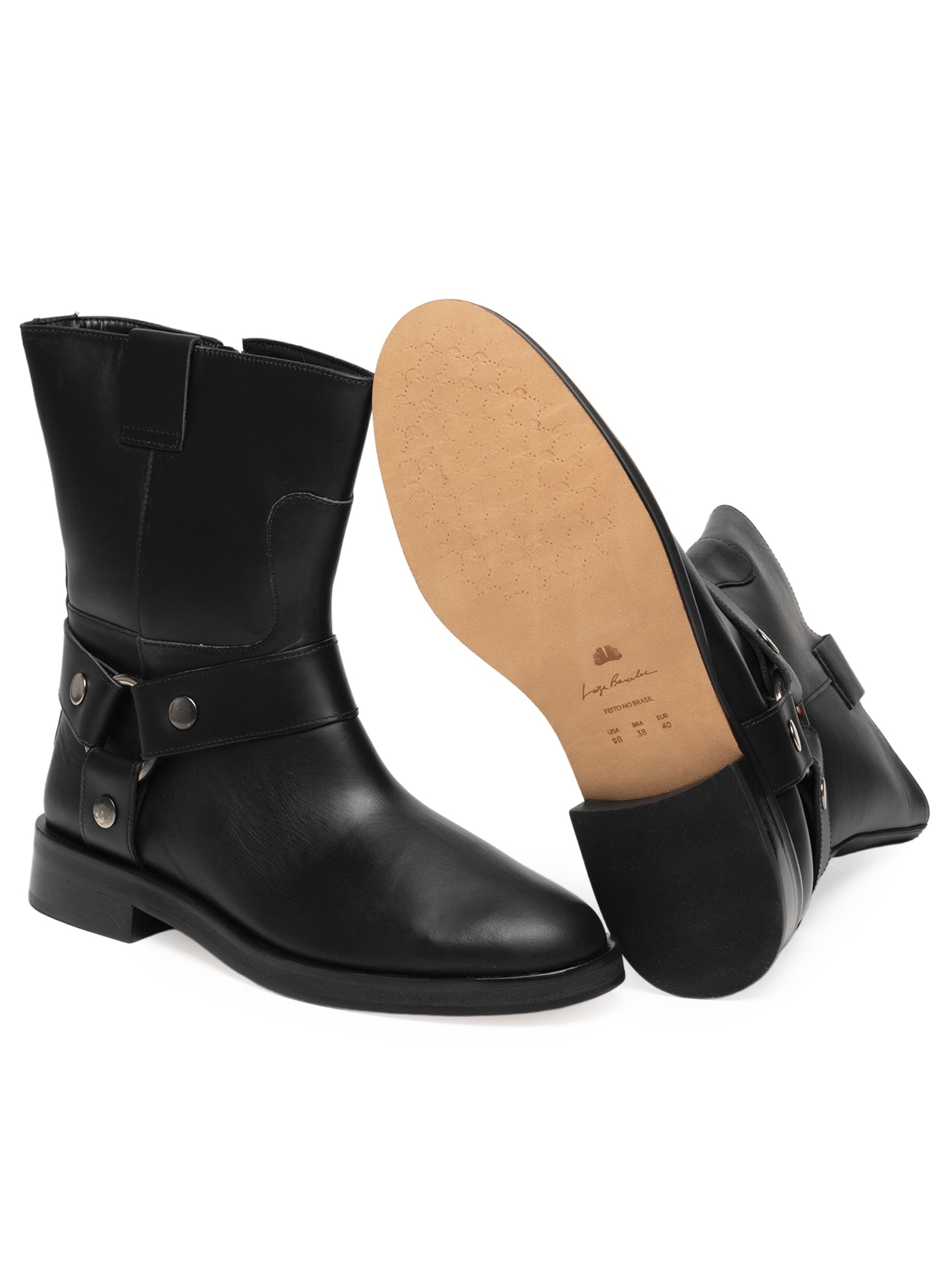 Bota Feminina Panamá Preto Luiza Barcelos
