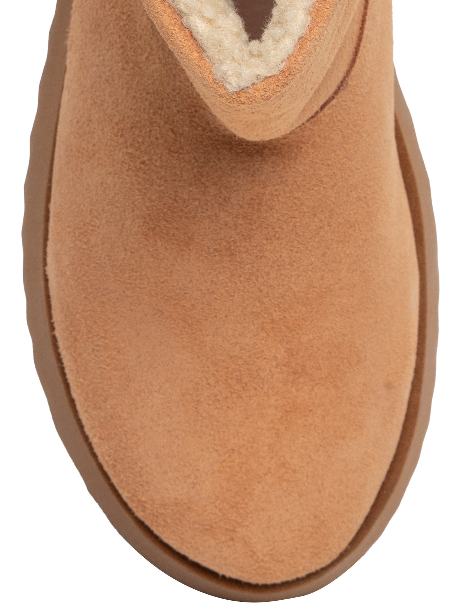 Bota Feminina Peluciada Em Camurça Marrom Market 33