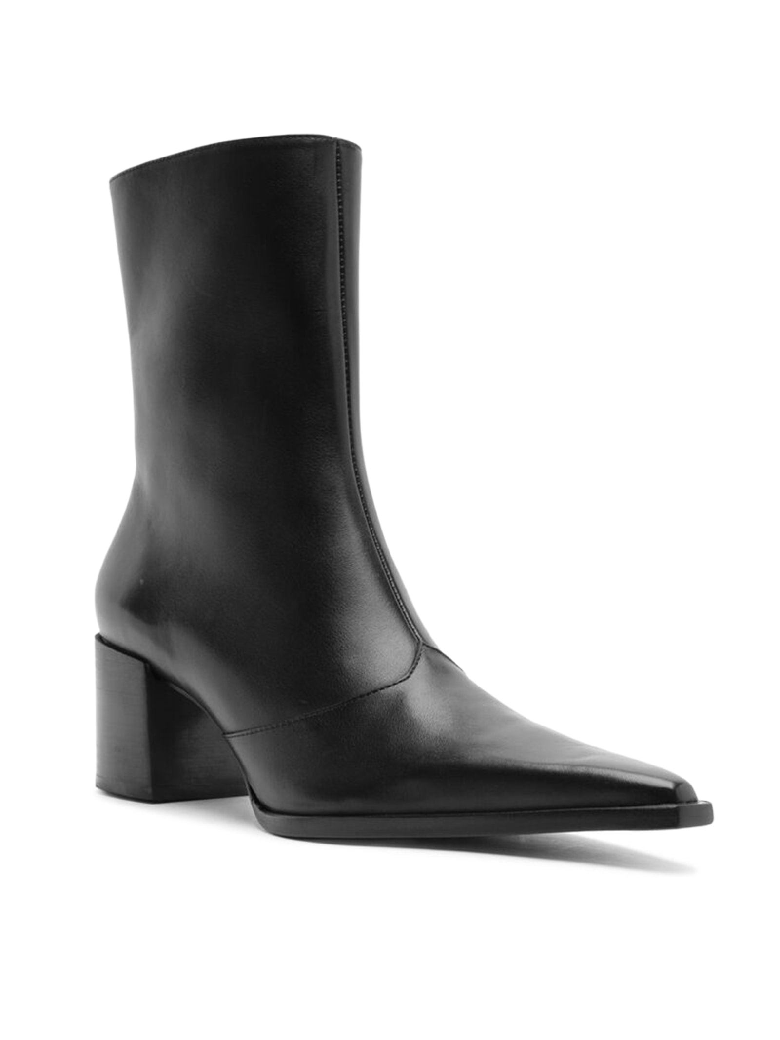 Bota Feminina Raffaela Mid Couro Preto Schutz