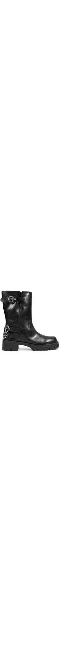 Bota Feminina Salto Baixo - Preto