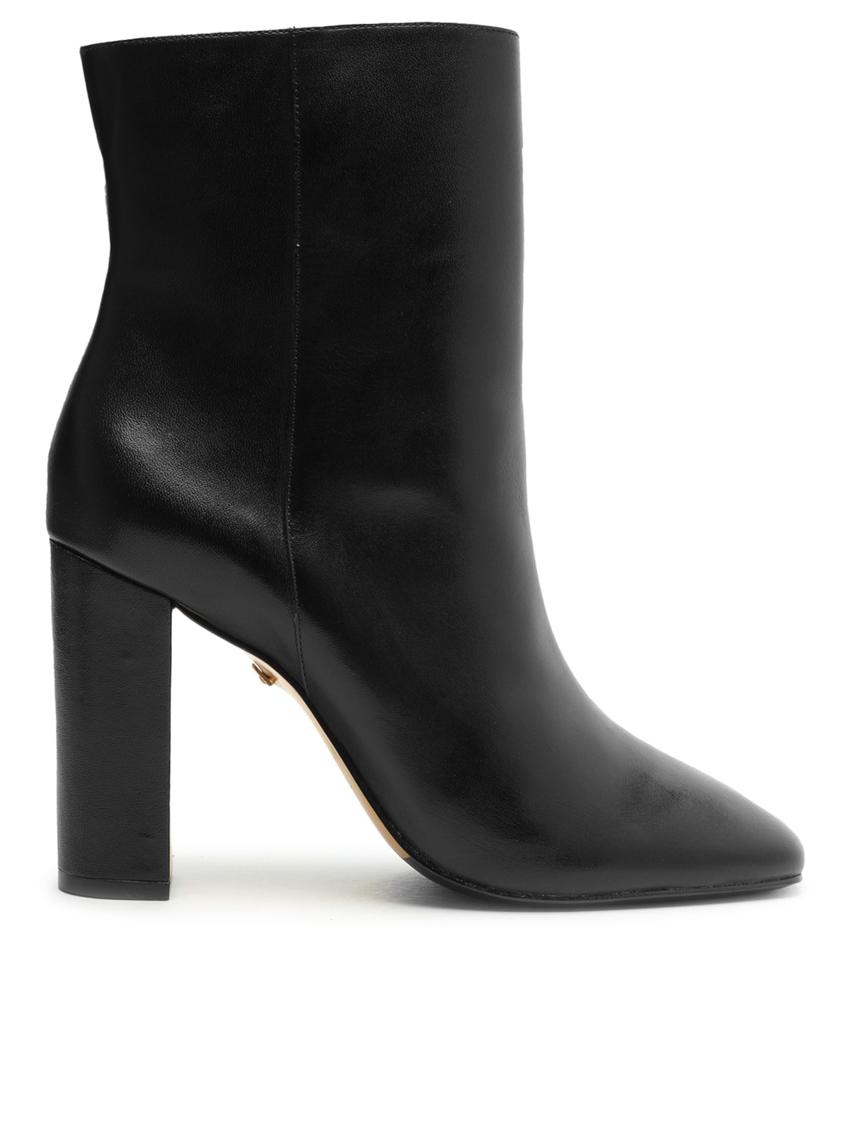 Vista 2 Bota Feminina Salto Barra Couro PRETO PRETO