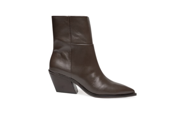Bota Feminina Salto Grosso - Marrom