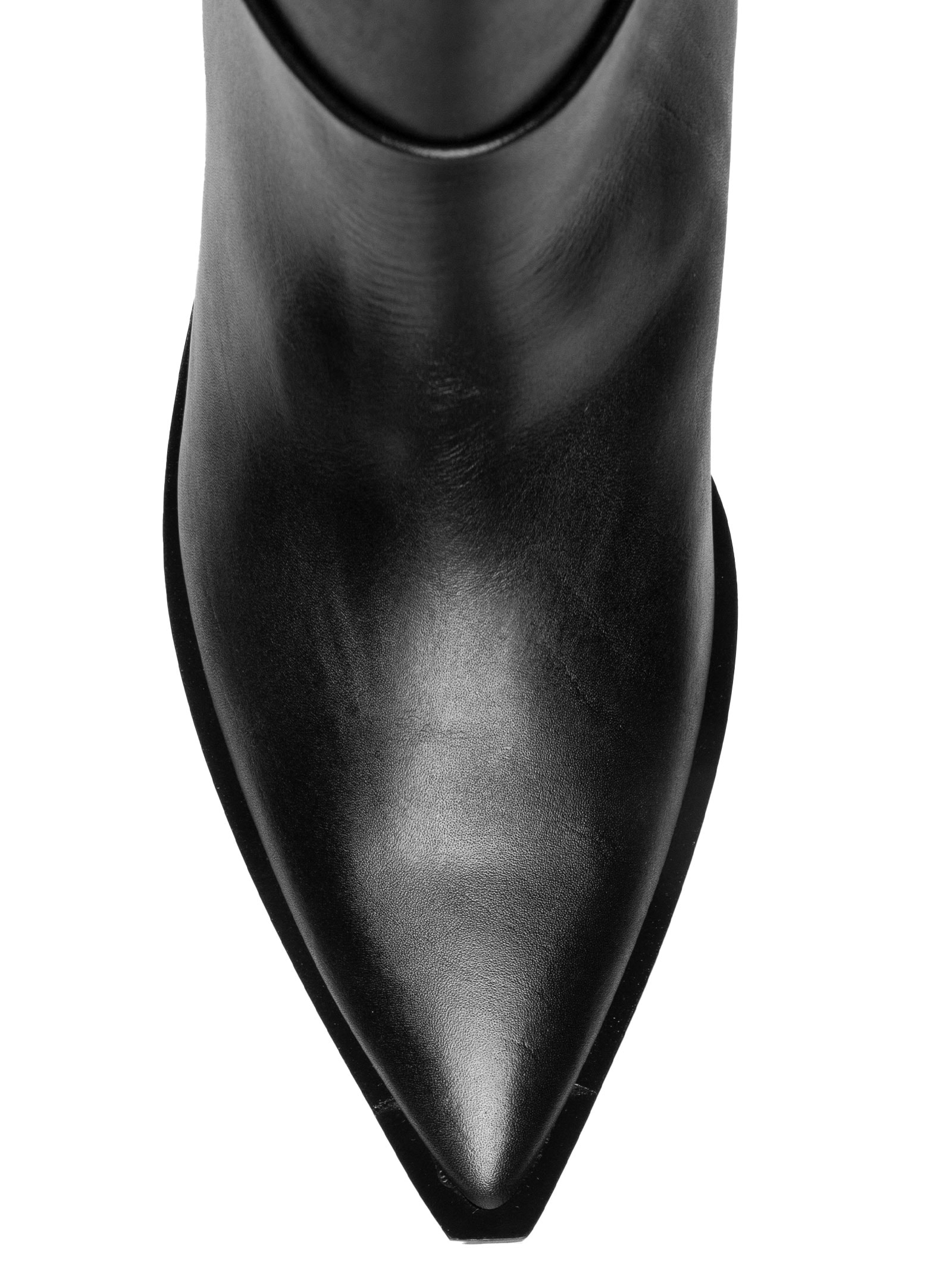 Bota Feminina Salto Grosso Preto Carrano
