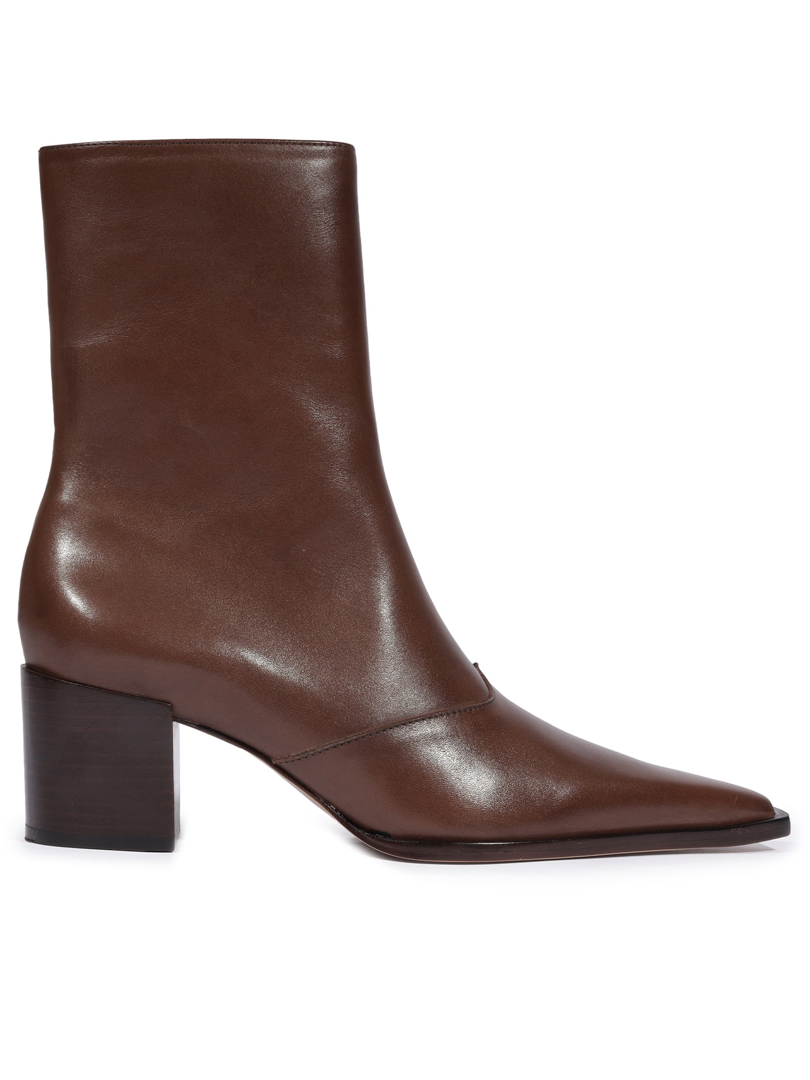 Bota Feminina Salto Médio Atanado Prime Marrom Schutz