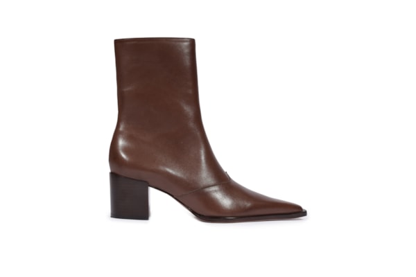 Bota Feminina Salto Médio Atanado Prime - Marrom