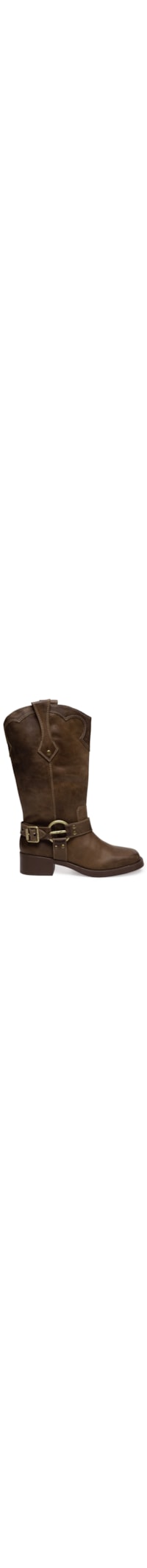 Bota Feminina Serrano Cano Médio - Marrom