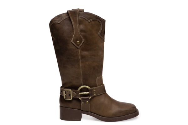 Bota Feminina Serrano Cano Médio - Marrom
