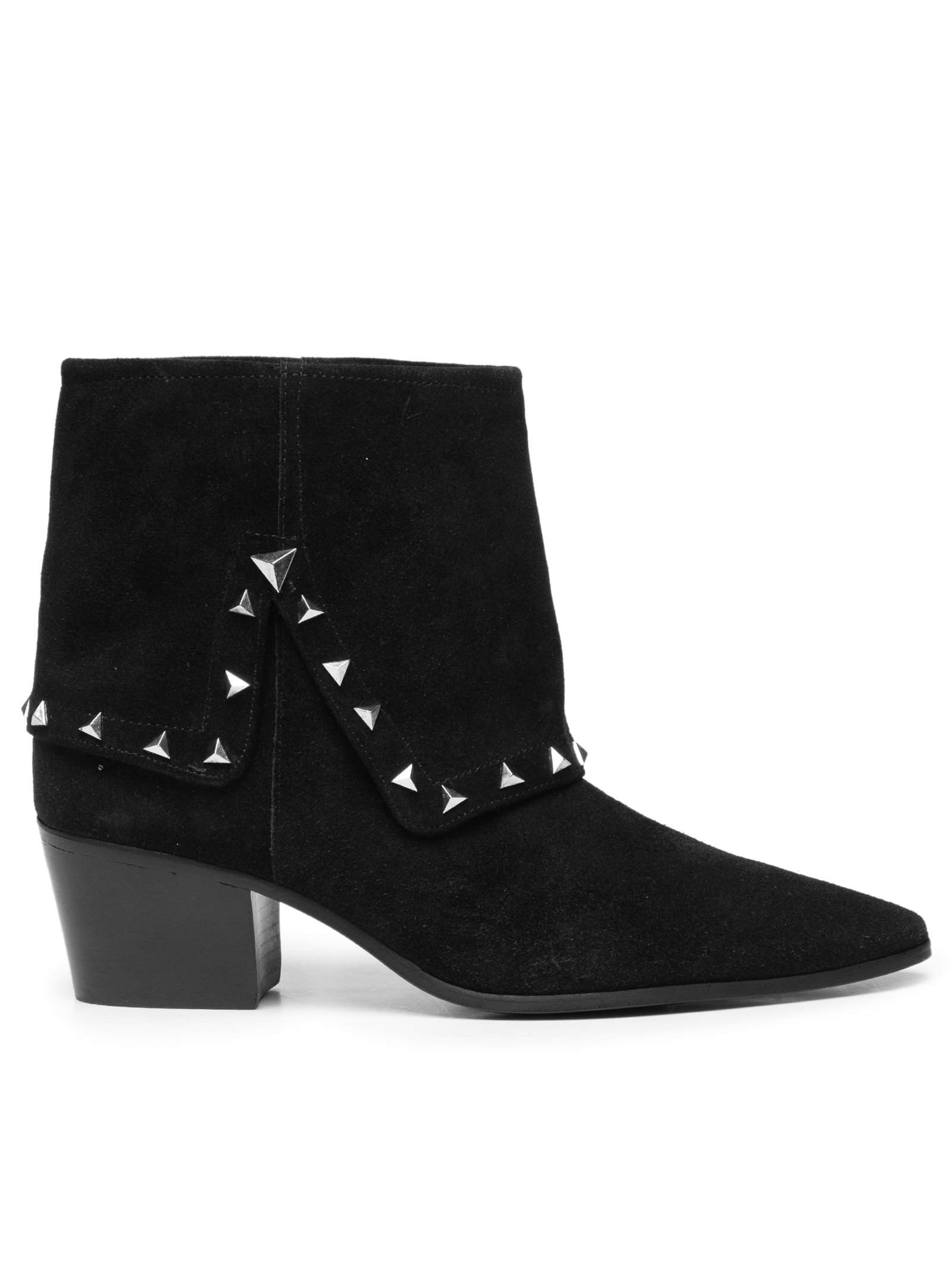 Bota Feminina Suede Preto Schutz