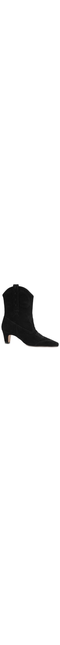 Bota Feminina Western Camurça - Preto