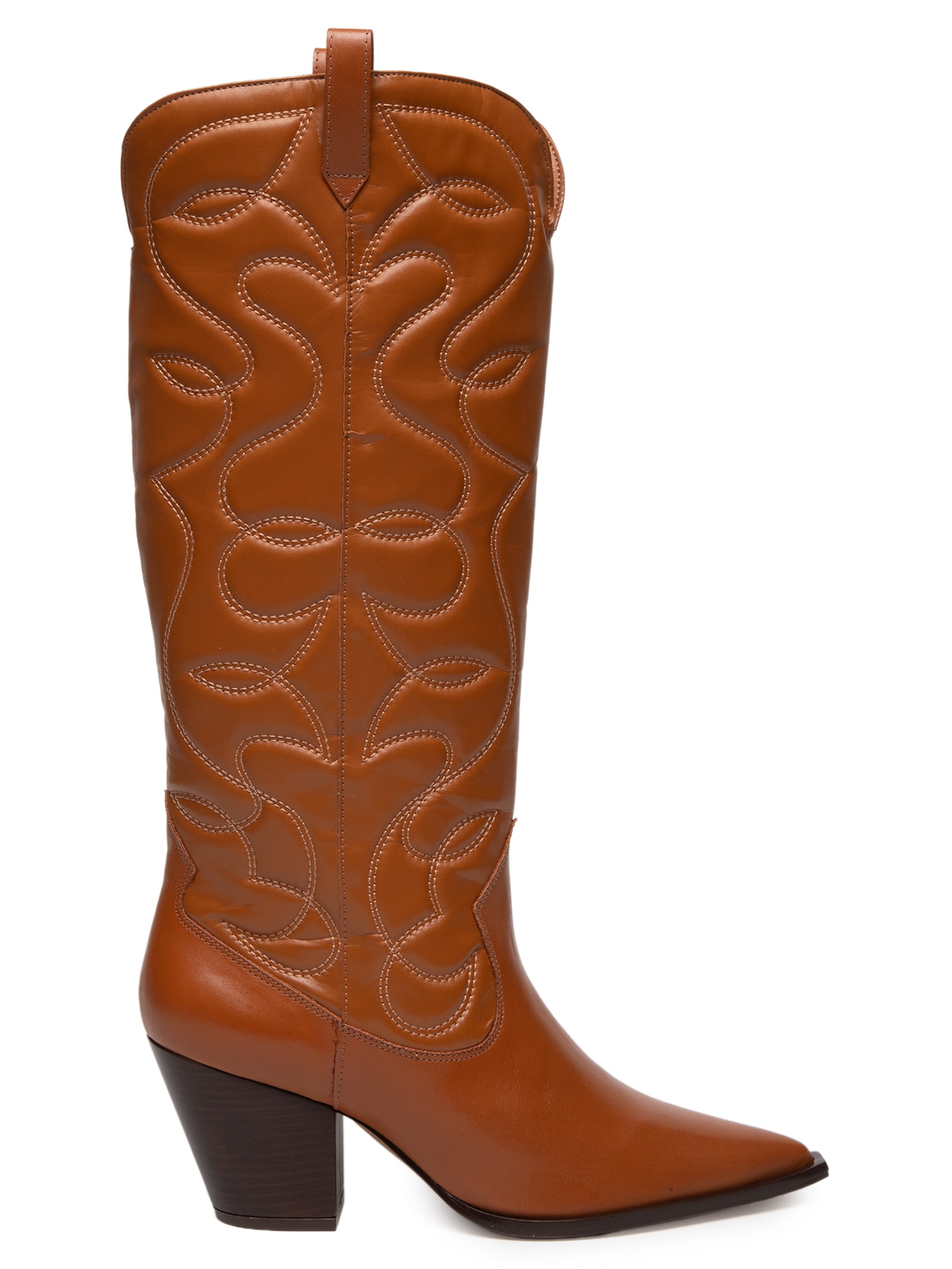 Bota Feminina Western Marrom Arezzo