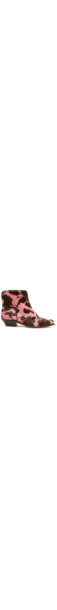 Bota Feminina Western Pelo - Animal Print