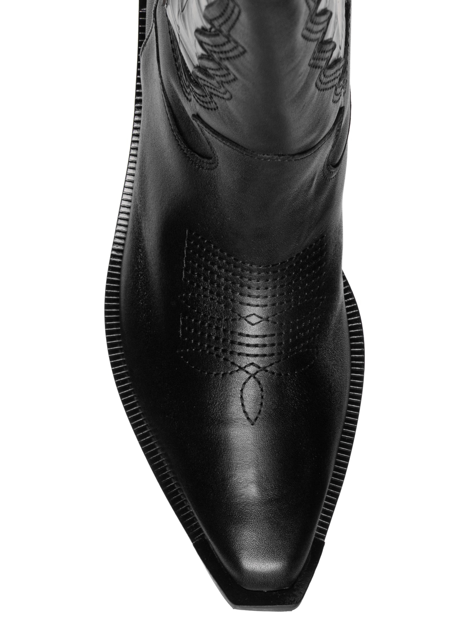 Bota Feminina Western Preto Carrano