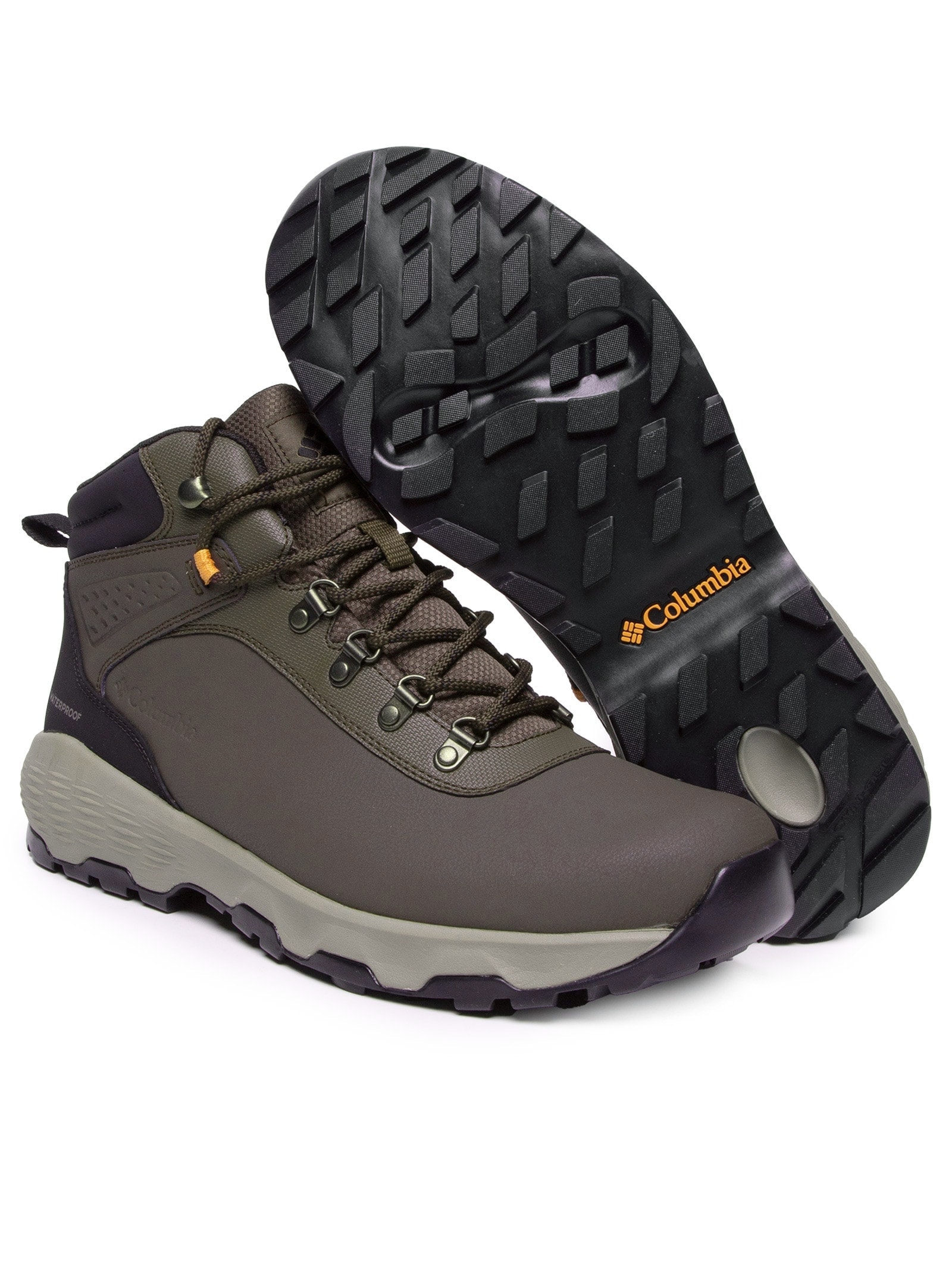 Bota Masculina Cano Médio Newton Wander Ltr Marrom Columbia