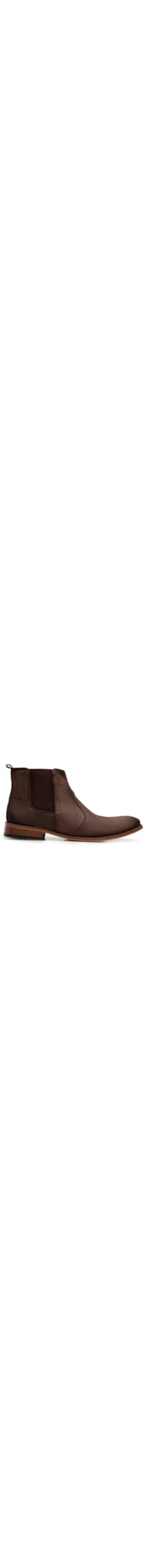 Bota Masculina Chelsea Camurça - Marrom