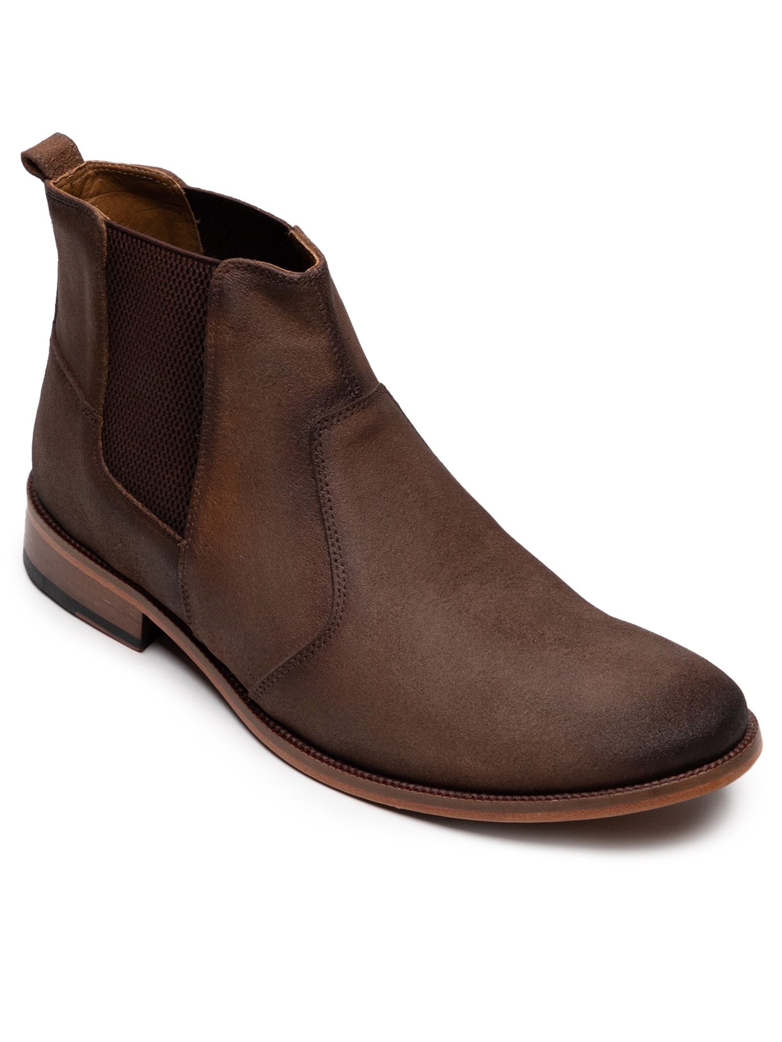 Bota Masculina Chelsea Camurça Marrom '2 Essential
