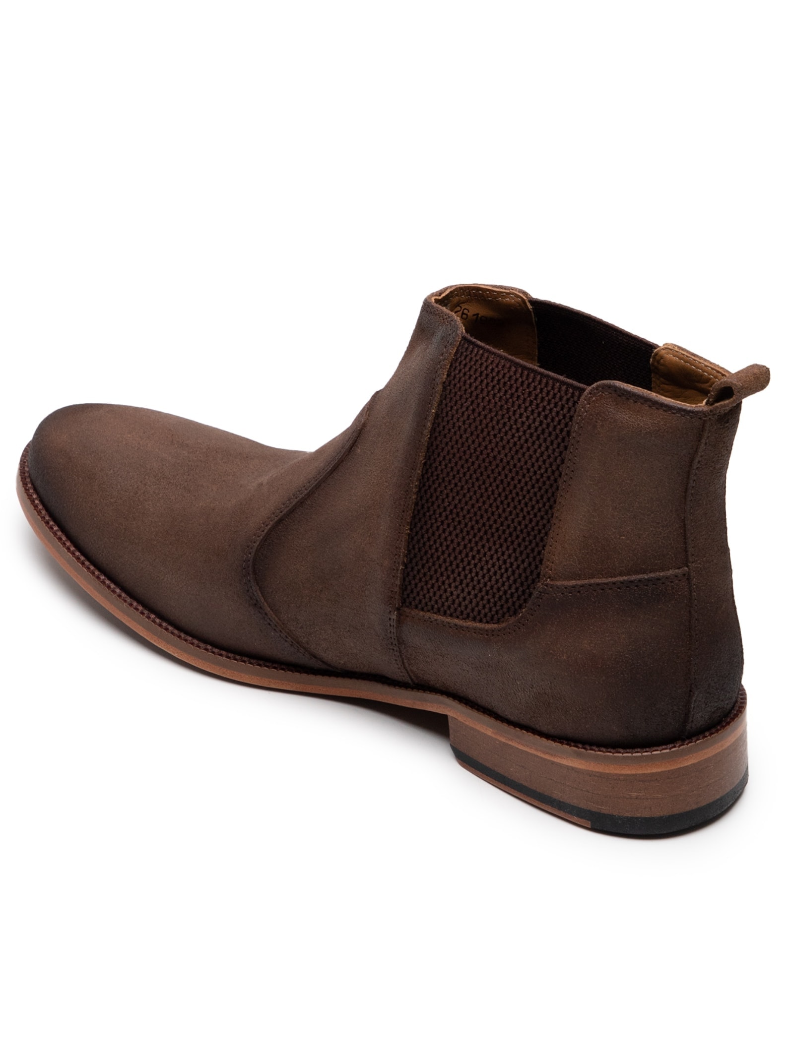 Bota Masculina Chelsea Camurça Marrom '2 Essential