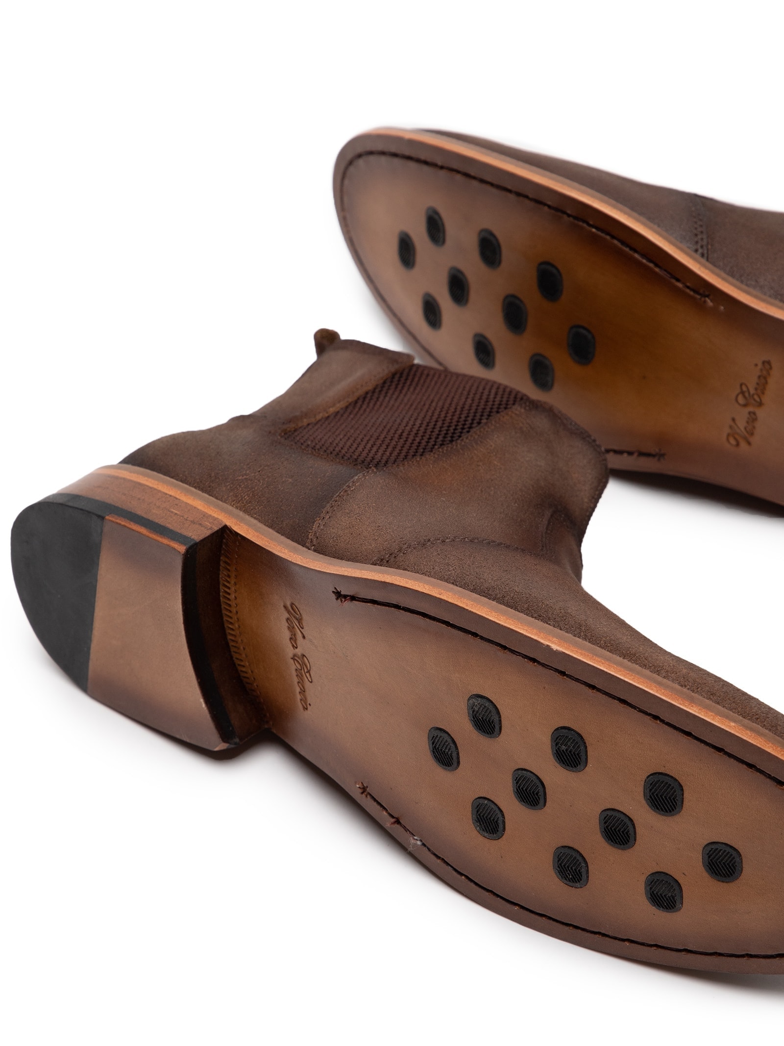 Bota Masculina Chelsea Camurça Marrom '2 Essential