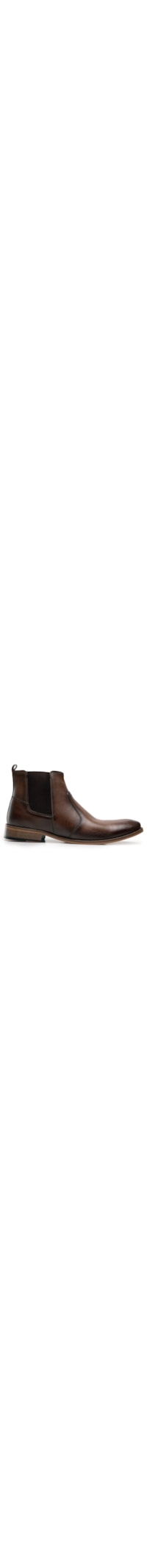 Bota Masculina Chelsea Couro - Marrom