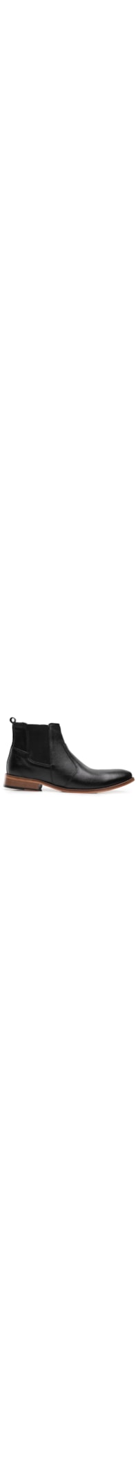 Bota Masculina Chelsea Couro - Preto
